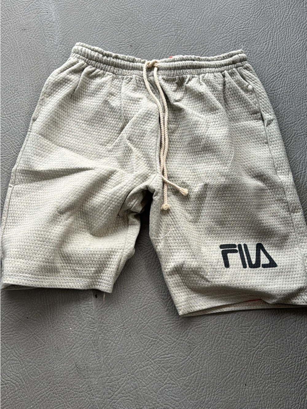FILA Men's Beige Casual Shorts